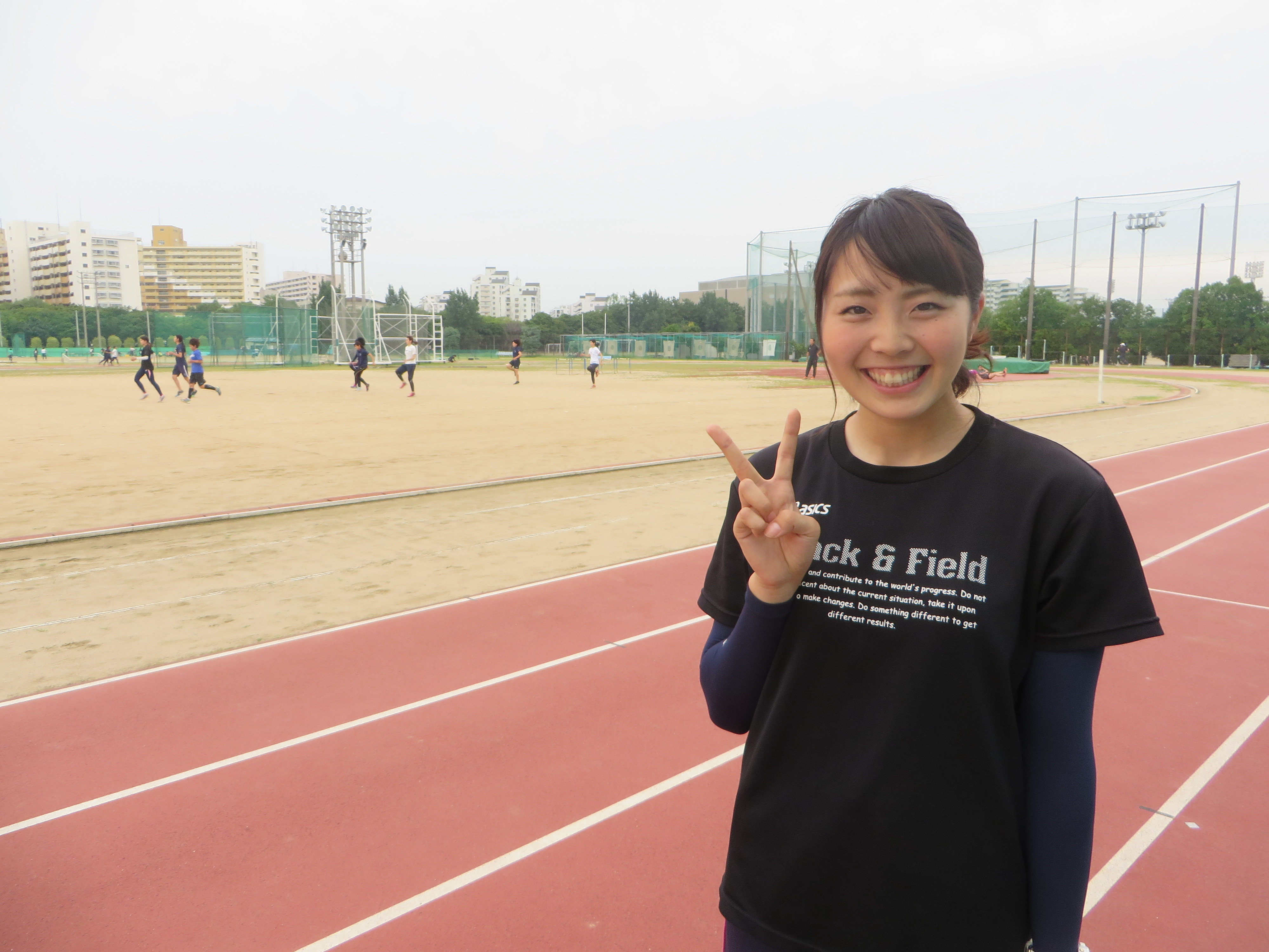 明日に向かって走る 陸上競技部 武庫川女子大学 学生広報スタッフブログ Muko Log